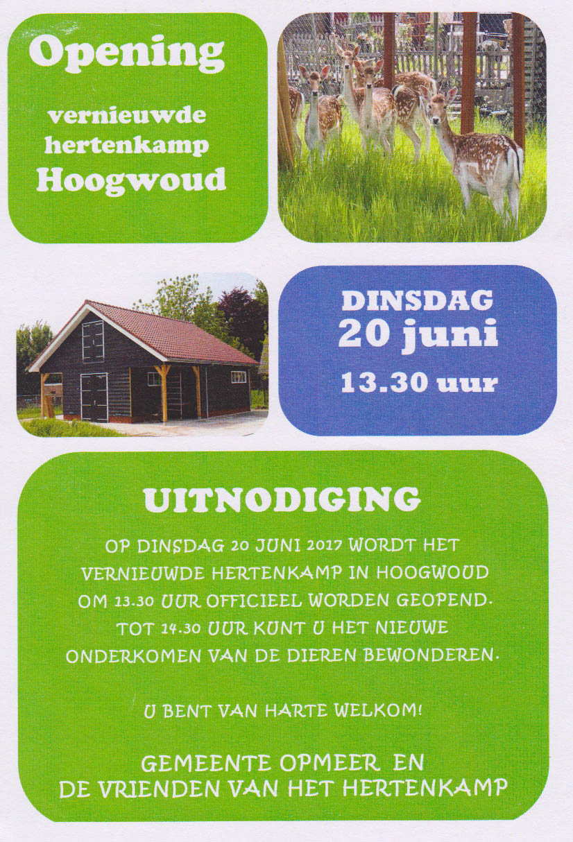 opening hertenkamp